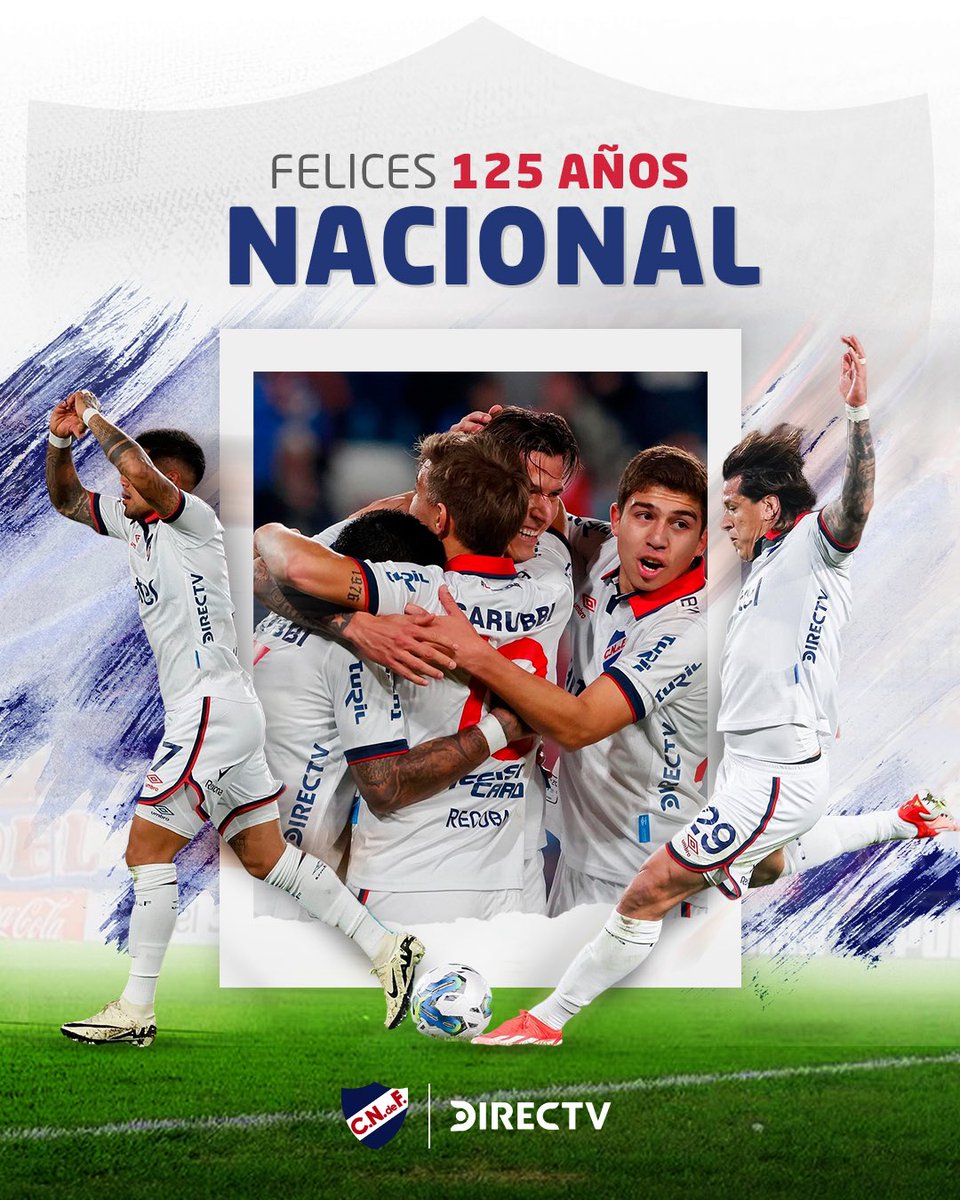 Feliz aniversario @Nacional ✨

Donde está el fútbol, está DIRECTV ⚽️ #EnLaPielDeNacional