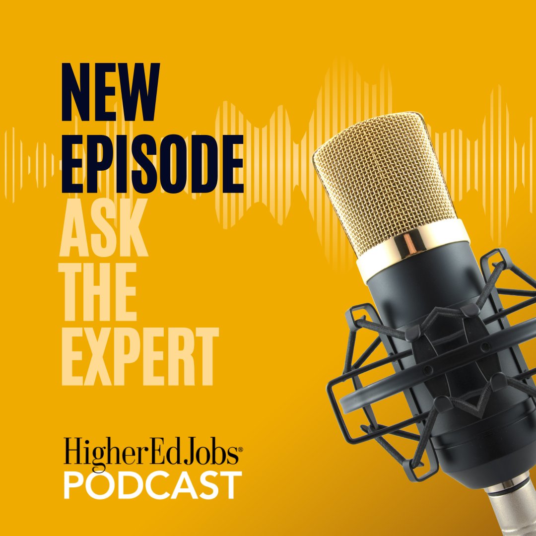🎙️NEW EPISODE!🎙️ Tune in to hear our expert Chris Lee answer the question: How long should I stay in a leadership position if I can make a lateral move? 🎧Listen hejobs.co/3yhampd #podcast #highered #asktheexpert #careeradvice