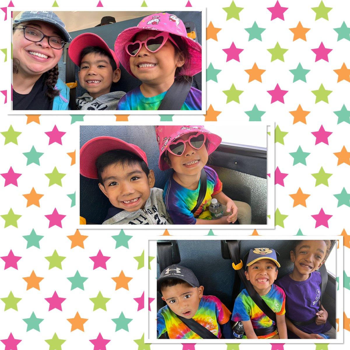 Bus buddies on the way to the Manasquan Reservoir! #fieldtrip #busbuddies #soexcited #RBBisBIA <a href="/rbpsEAGLES/">Red Bank Primary</a>