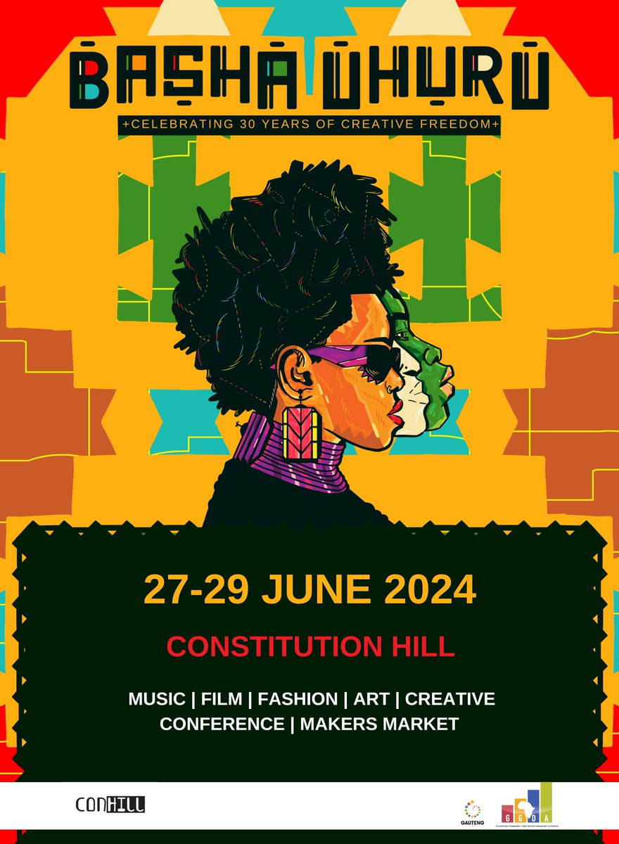 Save the Date! Basha Uhuru Freedom Festival is back! Join us during 27-29 June 2024 for all things Music, Film, Fashion, Art, Creative Conferences, and a Makers Market. Stay glued to our pages for more information and opportunities. #Basha24 #CreativeUprising