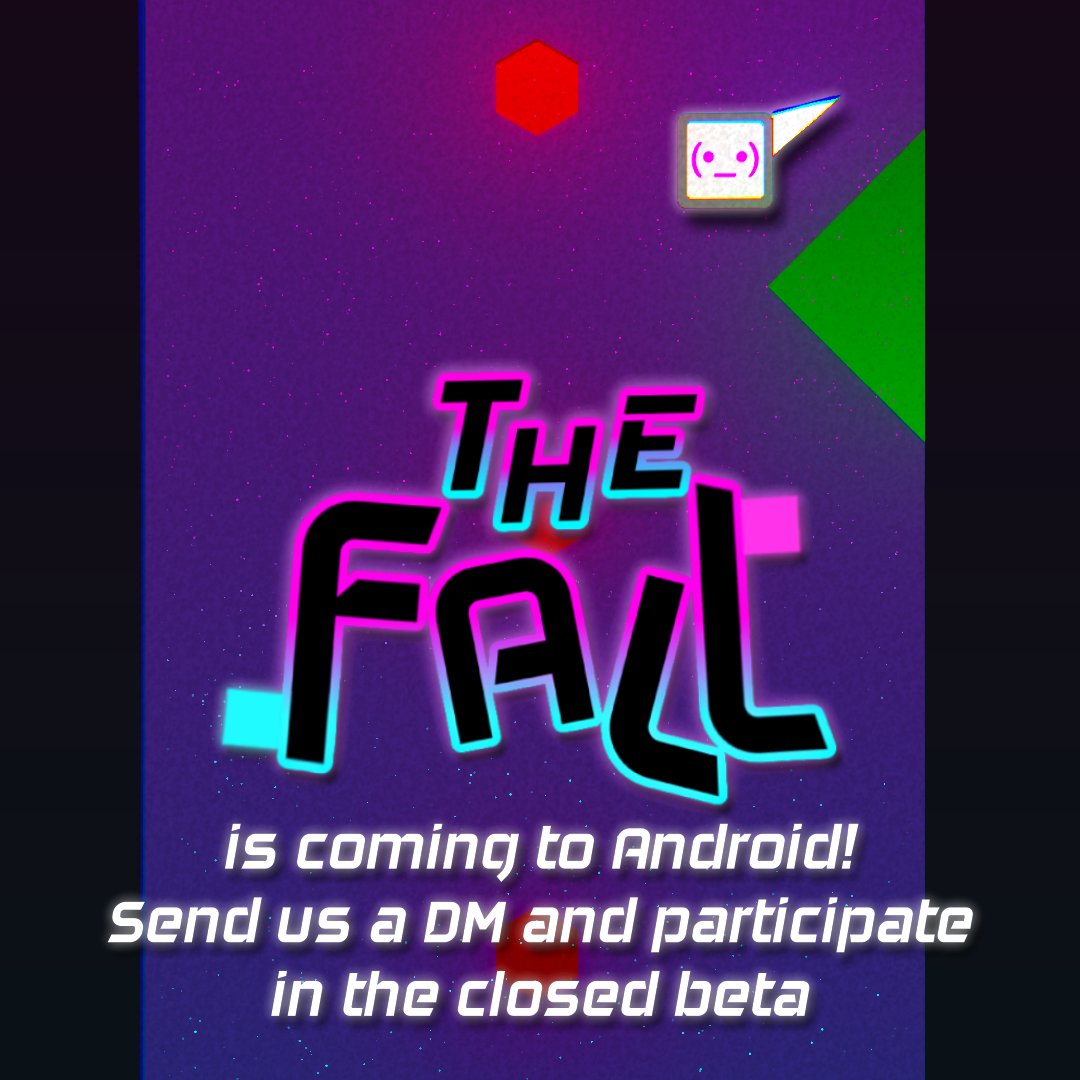 InnominatumD's tweet photo. The Fall is coming to android soon! Dodge obstacles, use the jumping platformers, and compete with your friends on who can go deeper!
#indiegames #mobilegames #gamedev #gaming #gamecomunity #games https://t.co/axlyY6kveL