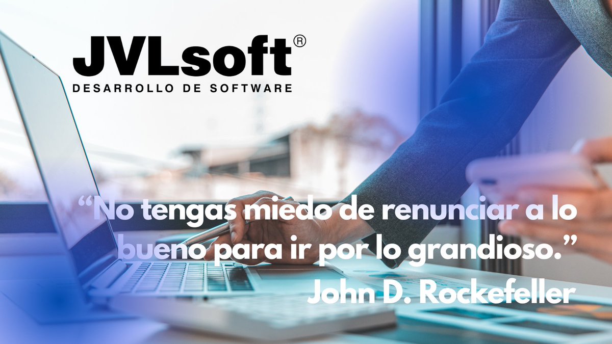 La Empresa #JVLsoft camina a tu lado
#softwares
#mundo_empresarial
#somos_solución
Contáctanos:
comercial@jvlsoft.cu
jvlsoft.cu