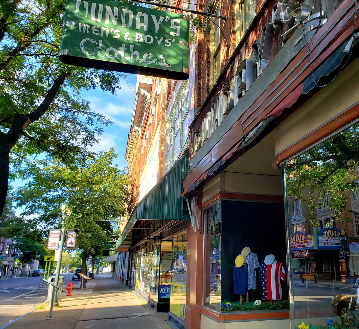 It is prom and wedding season and that means Dundays at 49 N. Main St., can help with tuxedo needs. A staple in Downtown Gloversville, it has been under the direction of the Gillis family for some 50 years (and earlier under owner Roger Dunn) In addition to formal men’s wear. T