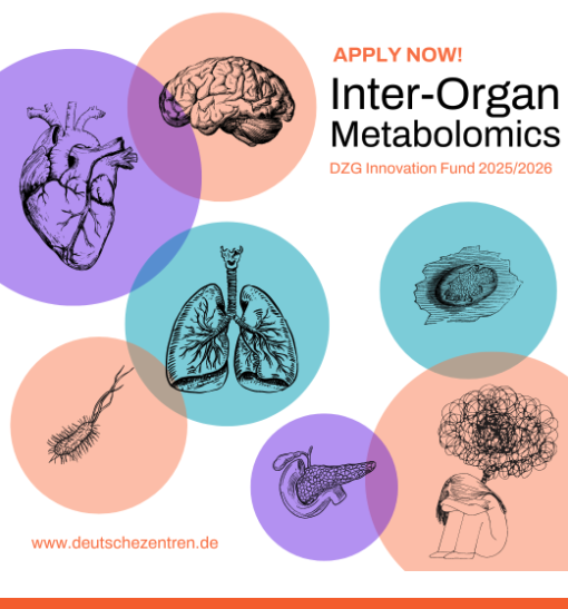 📢 You are a member of one of the German Centers for Health Research? Don't miss your chance to apply for the DZG Innovation Fund 'Inter-Organ Metabolomics' by 15 May 2024! More information: deutschezentren.de/en/dzg-innovat… @DZIF_ @DZNE_en @dzhk_germany @DiabResearch @DKTK_