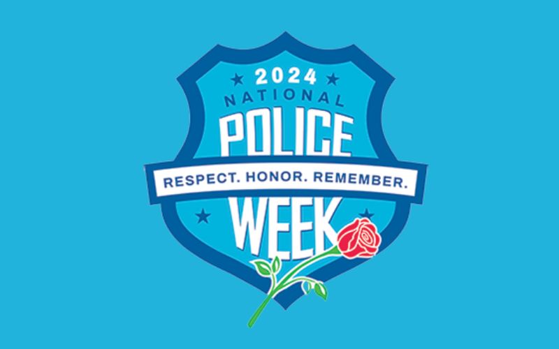 This week we pay tribute to those law enforcement  officers who have lost their lives in the line of duty for the safety and protection of others. These names are engraved every year on the walls of the National Law Enforcement Officers Memorial in Washington, DC. 🌹