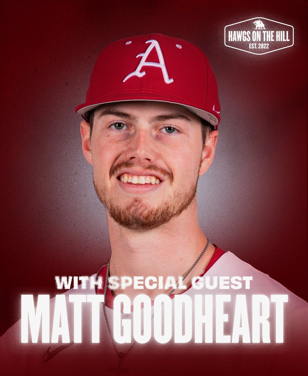HawgsontheHill's tweet photo. Hog Fans, we have been mentioning it over the past couple weeks! This Saturday we will be live at Core Brewing in Springdale with special guest Matt Goodheart (@matt_goodheart) from 6-8PM!! Come out for a good time with good drinks!! #WPS #RazorbackNation #HogX https://t.co/UmtxB2T4B8