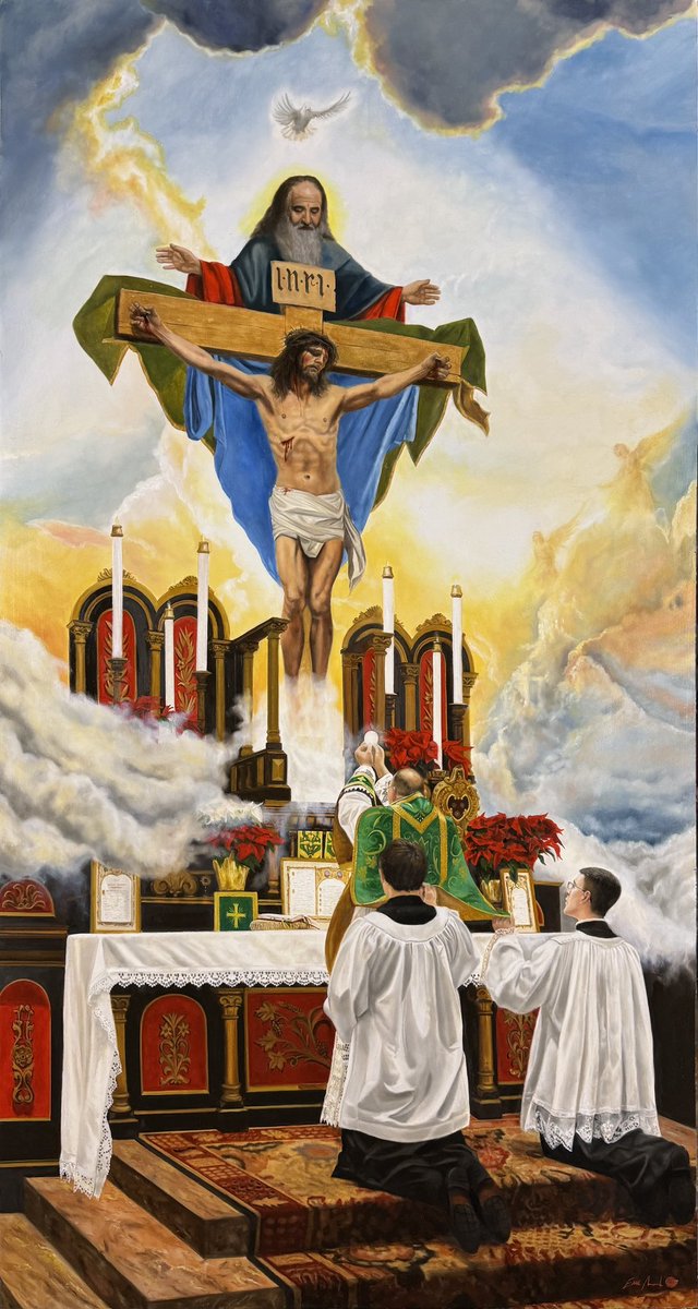 The National Eucharistic Revival  Sacred Art Exhibition is NOW OPEN...!!! At The Blessed Michael McGivney Center 

My painting “Transubstantiation” was chosen out of 650+ artworks to be a part of this important show.  

Open to the public. All are welcome. Reserve your  tickets