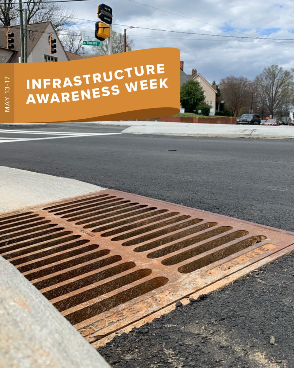 StormWaterCM's tweet image. We’re kicking off #InfrastructureAwarenessWeek by featuring the award-winning Kenilworth/Romany project! This is just one of 100s of projects our team works on to help maintain and improve the public storm drainage system in Charlotte. 

#UnitedForInfrastructure #CharMeckSWS