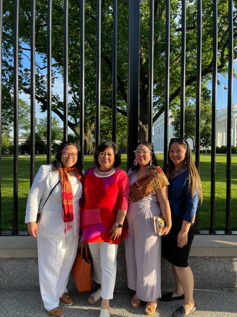 It was an honor to have Board Members Arlene, Vimala, and Soukprida represent LANA at the White House yesterday to celebrate AANHPI heritage month@