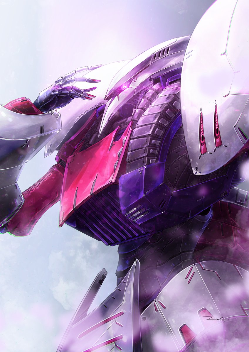 Whilst I’m thinking about Gunpla / Gundam illustrators, @takaf0503’s Haman x Qubeley illustrations go so hard. ✨