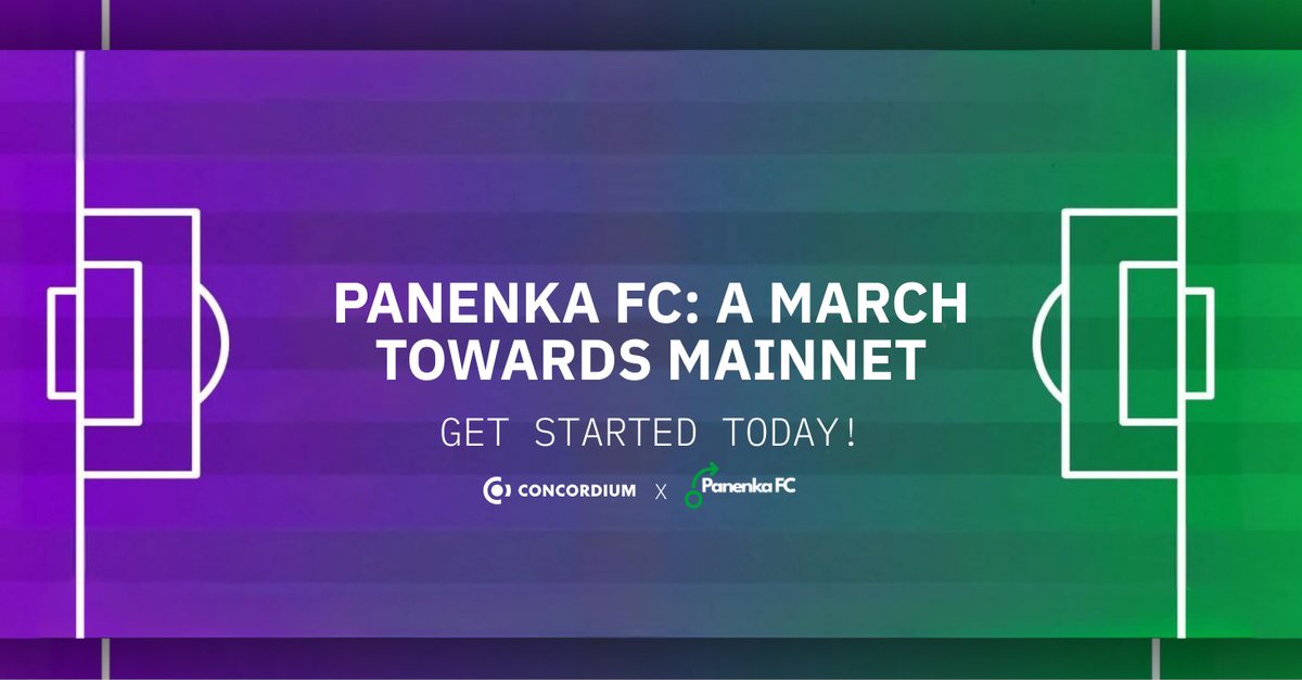 Panenka FC: A March Towards Mainnet @Galxe campaign is LIVE! Phase One starts now - learn about the future of fantasy sports & earn early reward: app.galxe.com/quest/concordi… Built for fans, by fans, @PanenkaFC90 is the next-gen fantasy gaming platform powered by @ConcordiumNet .