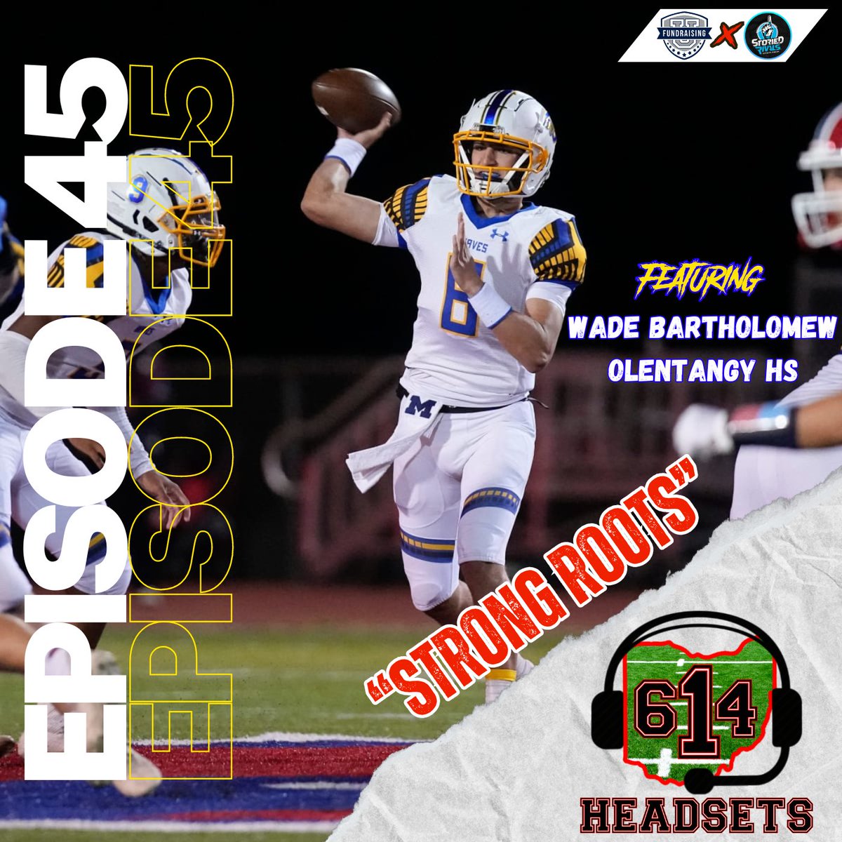 This week on E. 45 'Strong Roots' presented by @OhioFundraising & @StoriedRivals. @OHSBravesFB Head Coach @CoachBart11 joins the show to talk player development & developing a player centered program. 💻 614headsets.com Apple: