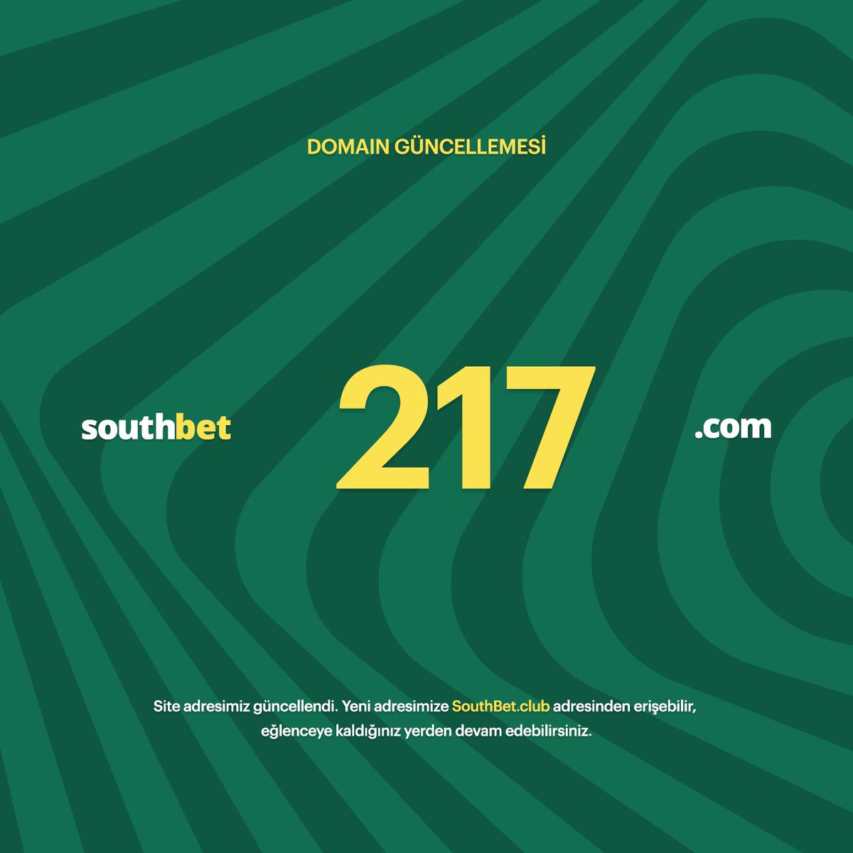 🍀 Değerli #SouthBet üyeleri, Yeni adresimiz SouthBet217.com olarak güncellenmiştir. 🔗 SouthBet.club 🟢 Keyifli vakitler geçirmenizi diliyoruz.