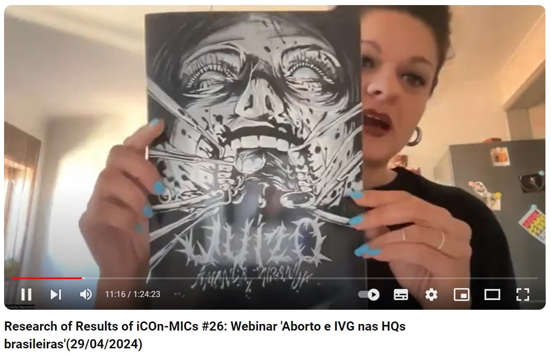 📺O Webinário “Aborto e IVG nas HQs brasileiras: entre jornalismo em quadrinhos e transfiguração ficcional'. está agora disponível no nosso canal do Youtube.  youtube.com/watch?v=YmTBjq…
Subscrever o canal. #iCOnMICs #CA19119