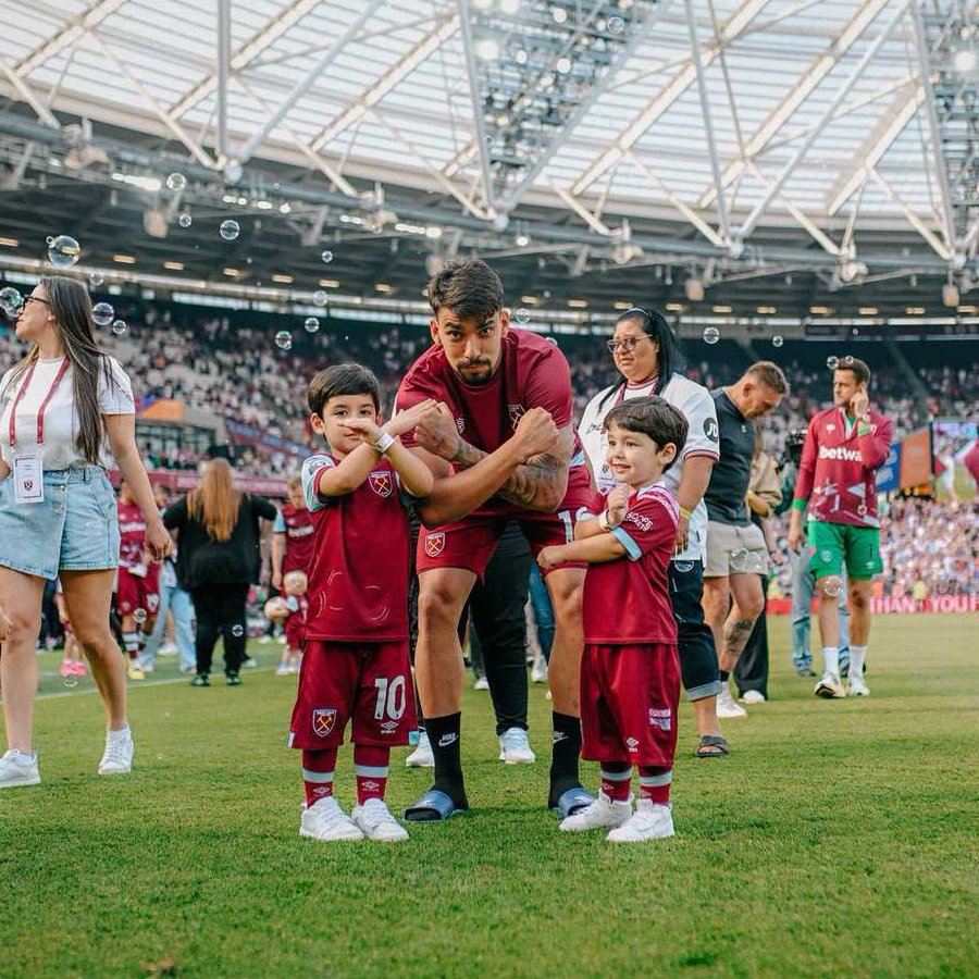 Out of 10, what chance do you think there is for Lucas Paqueta to still be a West Ham player next season? 🤔⚒