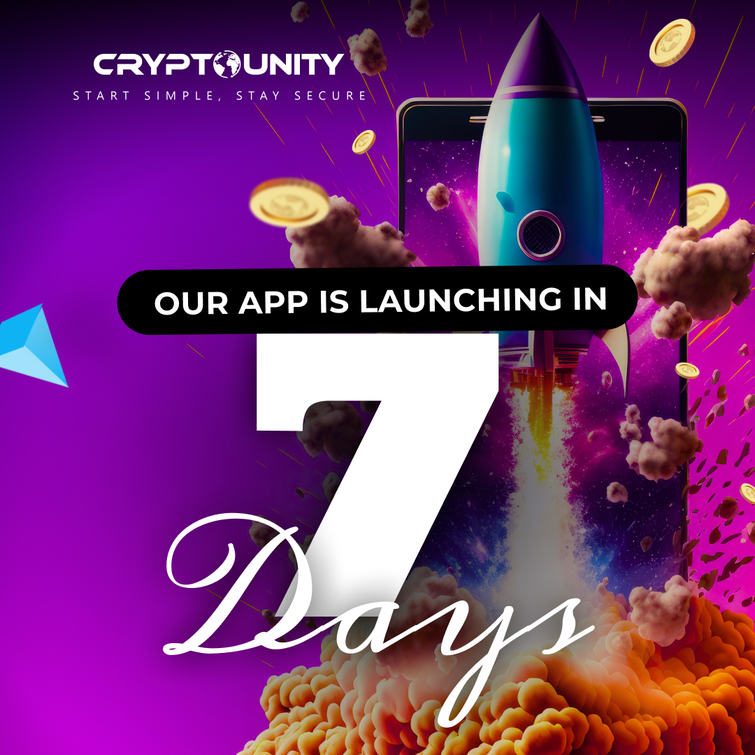 1 Week Left! 🚀 One week, that’s all. One week separates us from the most monumental moment in the history of CryptoUnity! 🚀 Get ready to be part of a community where everyone has a place, from beginners to pros. 🤝 🔗 tinyurl.com/JoinCryptoUnity Join us as we countdown! 🌐