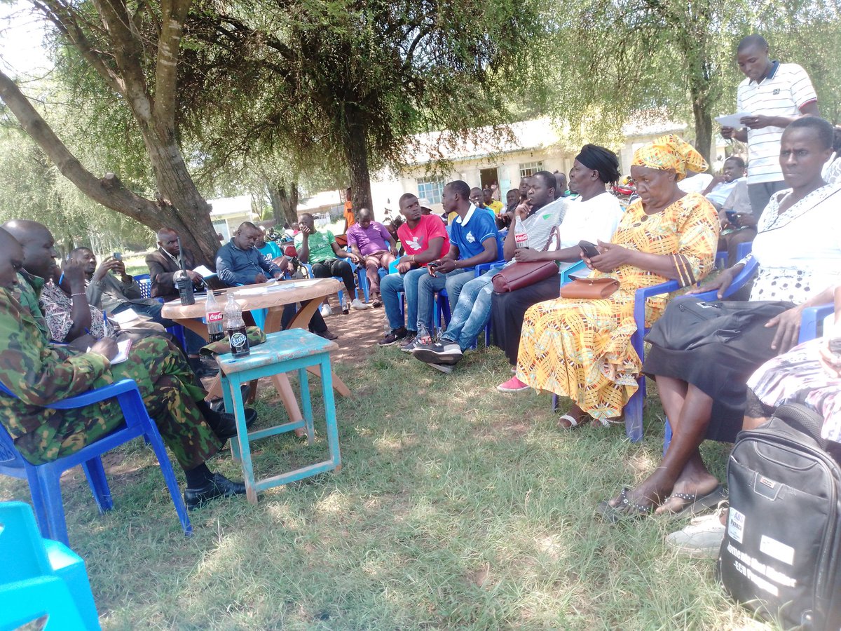 We had an insightful community policing sensitization forum at Kajulu Ward bringing together members of the community, local administration and security agencies  to address the urgent issues affecting peace and security in the ward.