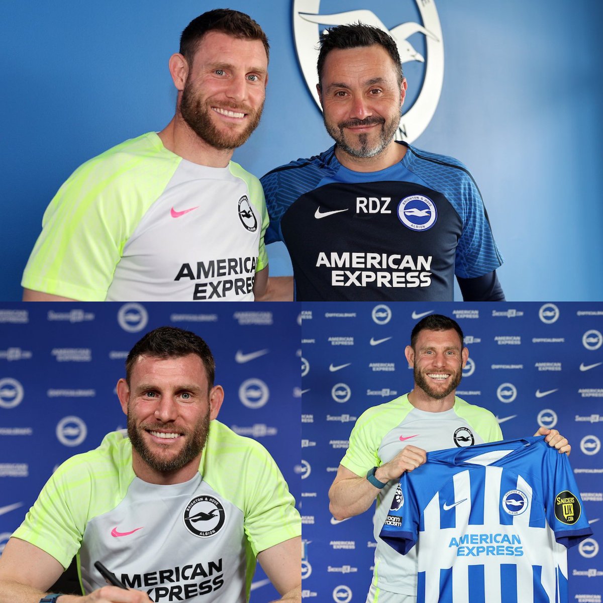 JamesMilner's tweet image. Delighted to extend my stay @OfficialBHAFC, enjoyed playing with the boys in a historic season for the club. Very frustrated being injured for the past few months but working hard to be back ready for the start of next season and hungrier than ever to contribute to the success of…