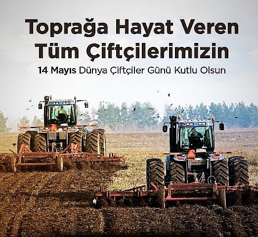 Toprağa hayat veren tüm çiftçilerimizin #14MayısDünyaÇiftçilerGünü kutlu olsun.
#TürkMilliHareketi 🇹🇷
 
#TürkiyeCumhuriyeti
#MustafaKemalAtatürk
#NeMutluTÜRKümDiyene
#Atatürk
#Türkiye
#Nutuk
#BursaNutku
#VolkanPekak
#UlusalEgemenlikHareketi