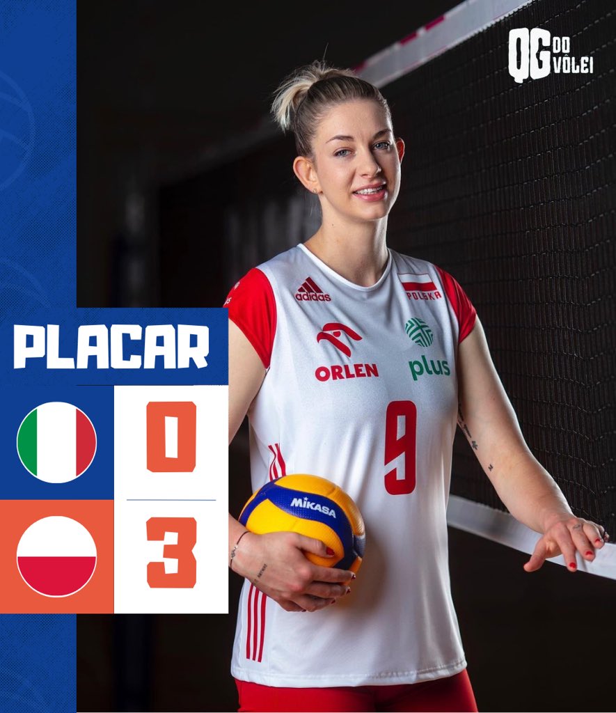 🇵🇱 POLSKA!

A seleção polonesa venceu as italianas pelo placar de 3x0 (26-28, 23-25 e 21-25). 

Stefano Lavarini e suas comandadas iniciaram a Liga das Nações com o pé direito, conseguiram uma vitória muito importante sobre a Itália e conquistaram 10 pontos preciosos no Ranking…