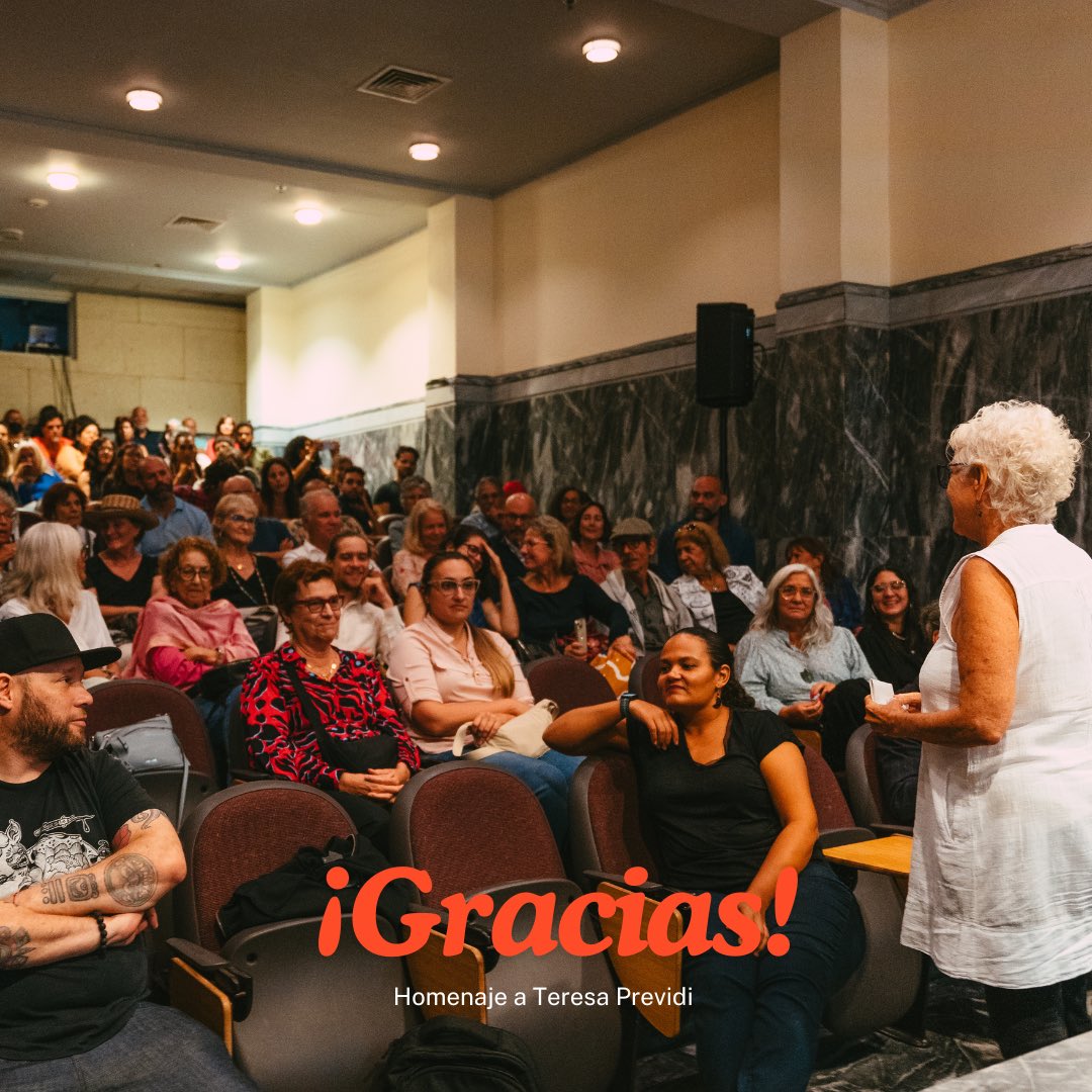 AdocPR's tweet photo. ¡Gracias por creer, apoyar y vivir el Cine Documental! 👏🏽🎥🇵🇷 Cuatro días de proyecciones, conversaciones y hacer comunidad… y lo primero que queremos hacer es agradecer. ¡Gracias a les asistentes, auspiciadores y todo el equipo de trabajo. ¡Todo un éxito! Gracias. #AdocPR https://t.co/mPBIazFcxK