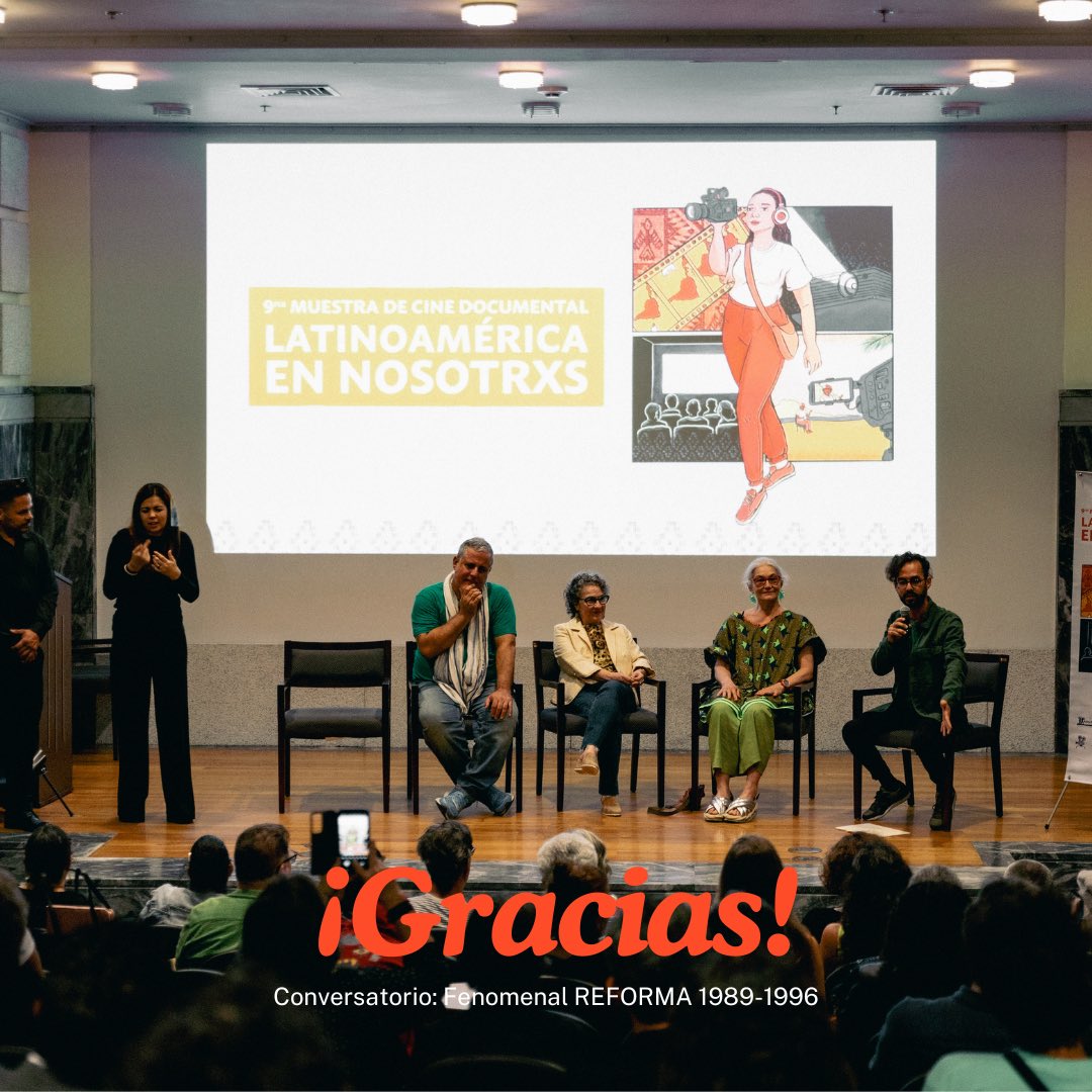 AdocPR's tweet photo. ¡Gracias por creer, apoyar y vivir el Cine Documental! 👏🏽🎥🇵🇷 Cuatro días de proyecciones, conversaciones y hacer comunidad… y lo primero que queremos hacer es agradecer. ¡Gracias a les asistentes, auspiciadores y todo el equipo de trabajo. ¡Todo un éxito! Gracias. #AdocPR https://t.co/mPBIazFcxK