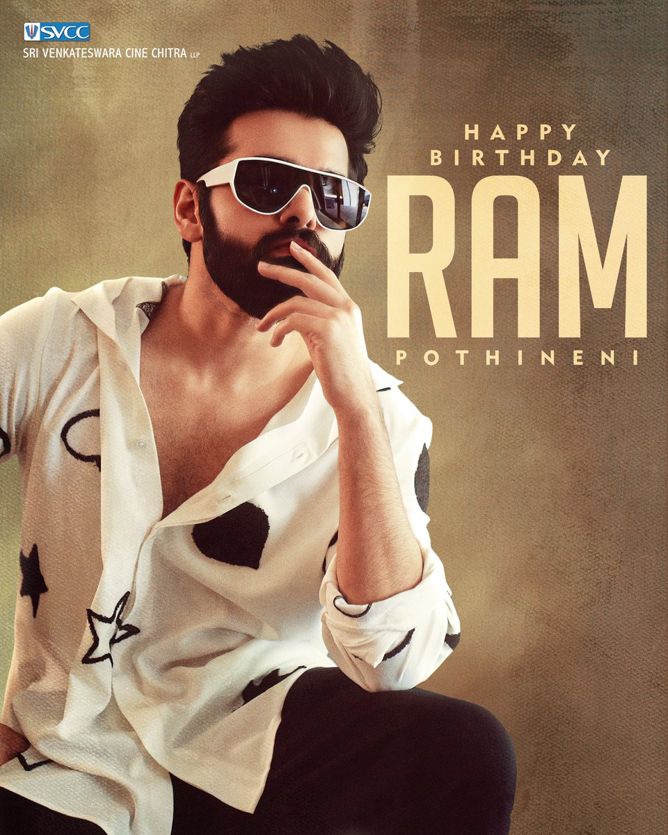 Wishing a blockbuster birthday to the talented and charismatic @ramsayz 🔥

May your special year be filled with joy, laughter, and endless blessings ✨

#HBDRamPothineni