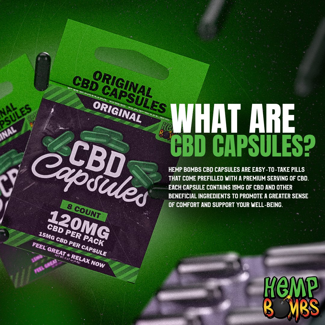 Hemp Bombs CBD Capsules offer potential health benefits in an easy-to-digest capsule form. These capsules are designed to be conveniently stored for whenever you need them. CBD Capsules provide long-lasting results for those who need a wellness boost.