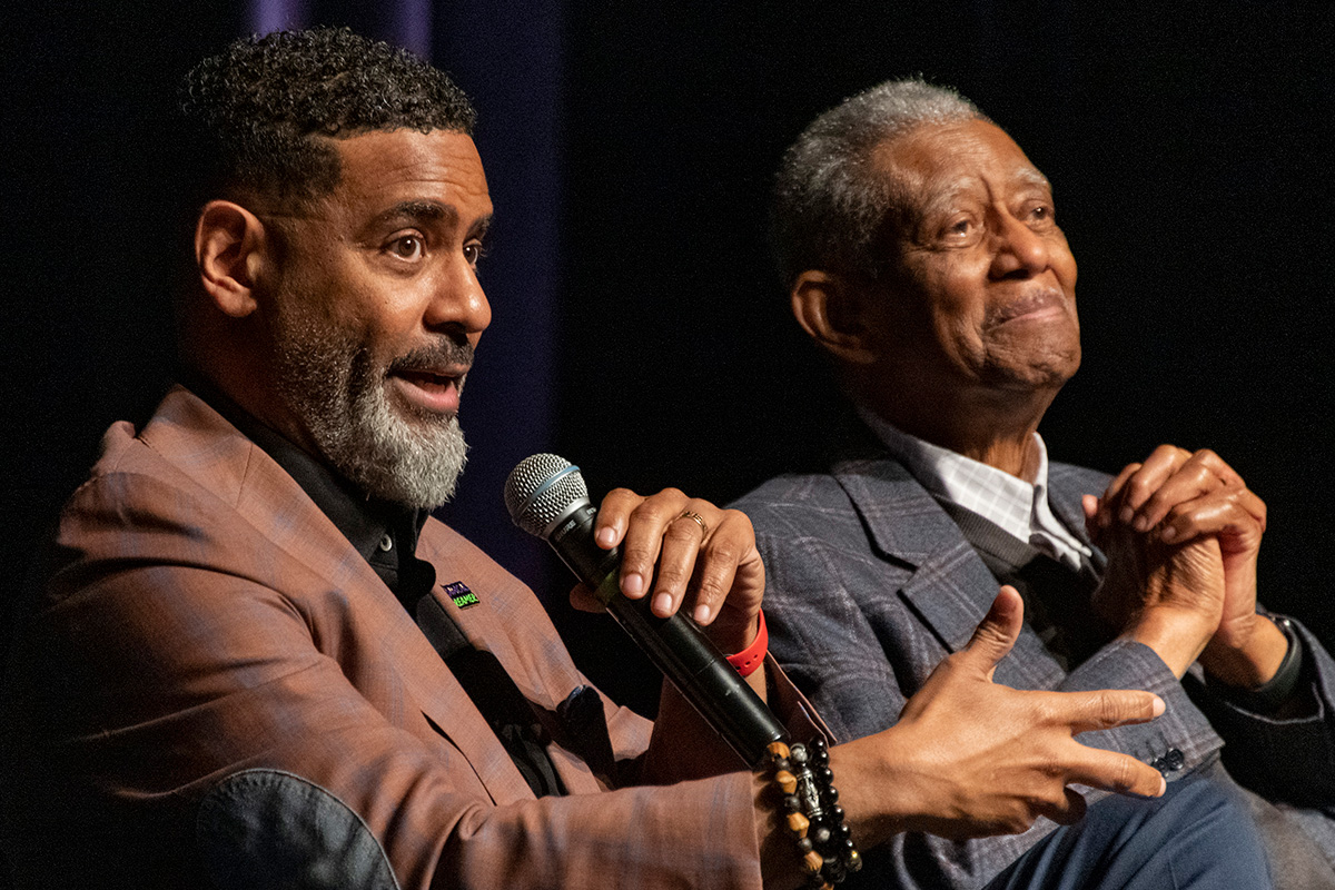 Thank you to everyone who joined us last week for 'The Black Church in Chicago: Past, Present, and Future,' a panel discussion with Marshall Hatch, Jr. Rev. Dr. Marshall Hatch Sr., Rev. Dr. Otis Moss III, and Rev. Dr. Otis Moss Jr. Stay tuned for a video of the conversation!