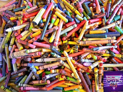 If only we had a scratch and sniff feature on here. Smelling all these crayons would take you right back