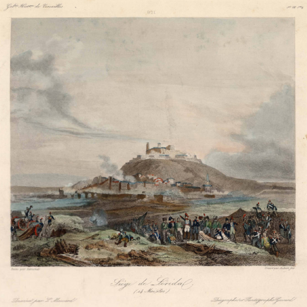 El 14 de mayo de 1810 terminó el asedio que las tropas francesas impusieron a Lérida causando una matanza entre la población civil. El ejército francés del mariscal Suchet logró abrir una brecha en la muralla y entró por el nordeste de la ciudad.