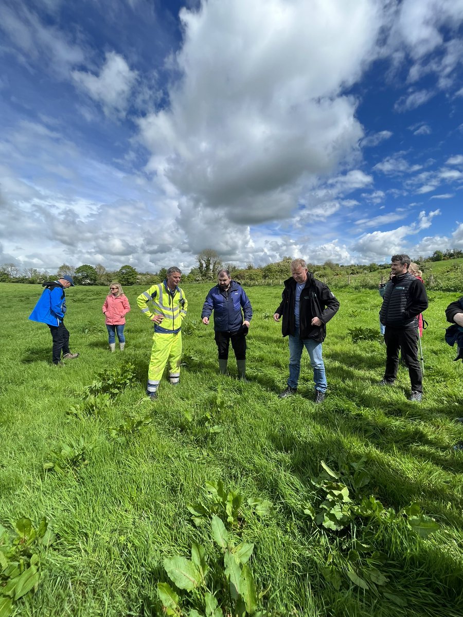 What a fantastic day on site in Stranooden with our partners @nfgws introducing our European partners to the fantastic work being undertaken. We @cfes_dkit are delighted to host a 3-day partner meeting for the Interreg NWE ResiRiver project #NbS #ResiRiver #collaboration