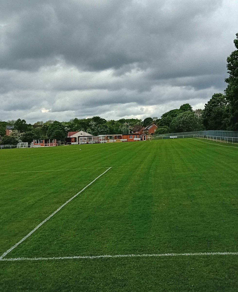 ⭐️ Pitch Maintenance ⭐️ Pitch cut and marked ready for tomorrows final League match off the season against Cefn Albion, kick off 6.30pm. 💙 Our Crest, Our Club, Our Community, Our Cae 💙 #WeAreTheCae #MoreThanAClub
