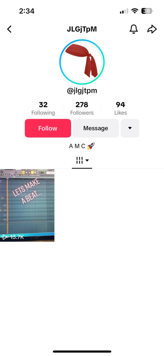 The TikTok account that’s posted in <a href="/TheRoaringKitty/">Roaring Kitty</a> YouTube description #AMC #AMC2024 #AMCMOASS #GME