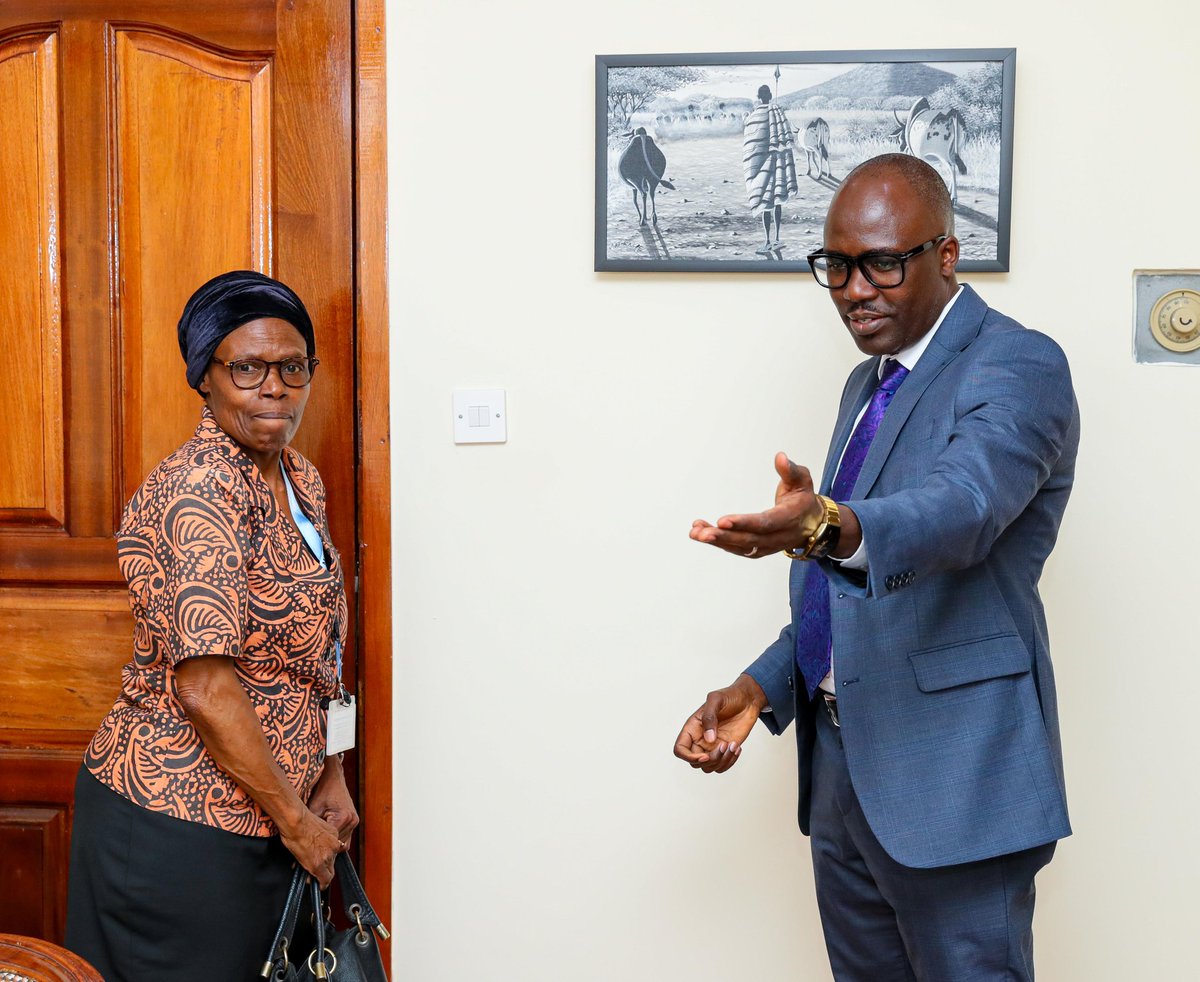 SingoeiAKorir's tweet photo. As promised, I met with Ms. Dorothy Kweyu, the mother of Stephen Bertrand Munyakho (Stevo) today. While acknowledging the monumental challenge related to the case of her son, I assured Mama Dorothy and the family that the Government would take all necessary measures to help Stephen come back home.
