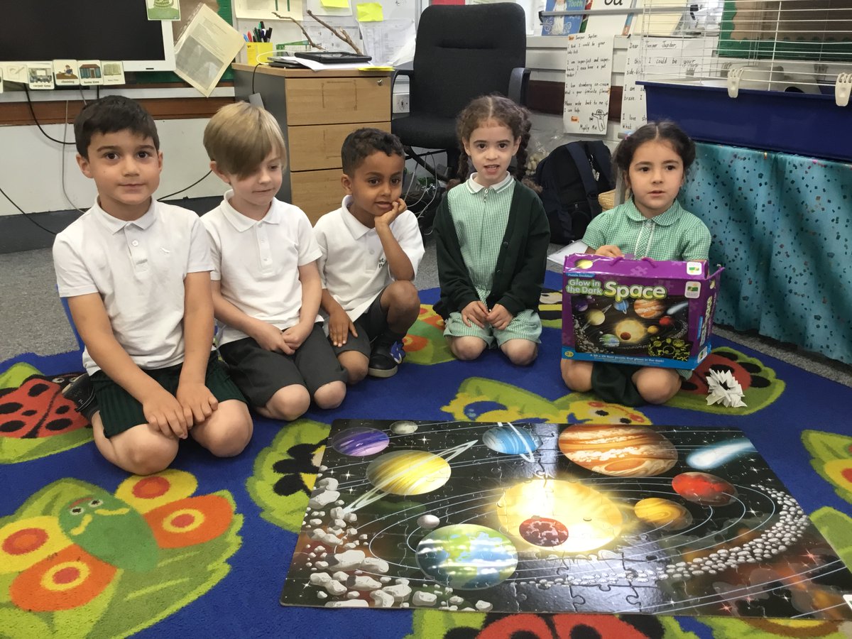 These children persevered and worked together brilliantly to complete this GIGANTIC puzzle! Amazing work! 👏 @st_patricks