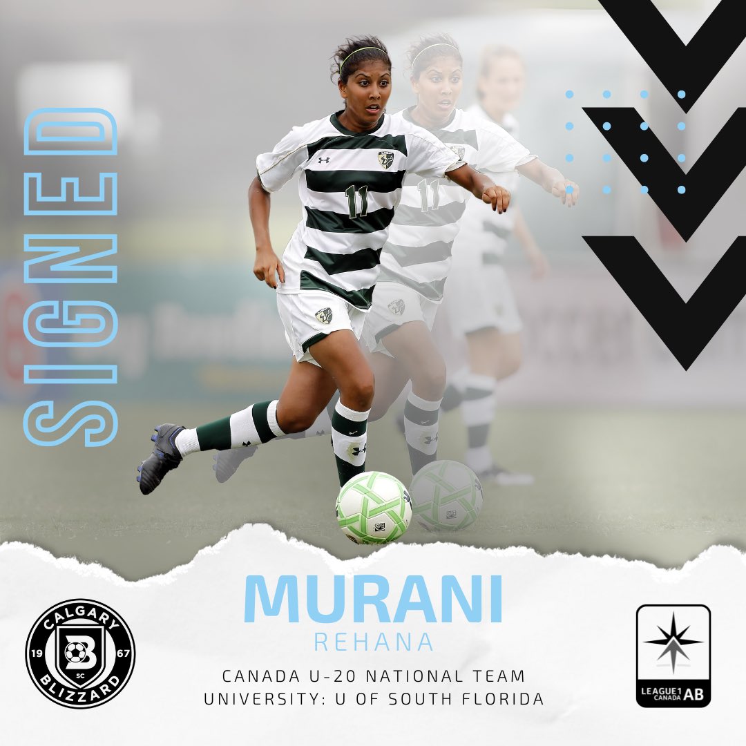 📣 Blizzard League1 Player Signing

We are excited to announce that Rehana Murani is joining our League1 Women’s Team! 

#League1AB #League1