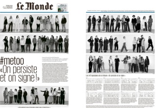 'Qui nous écoute vraiment ?' La tribune des 147 : en France, des personnalités appellent à une 'loi intégrale' contre les violences sexuelles dans @lemondefr à l'initiative de @Fondationfemmes . information.tv5monde.com/terriennes/tri…