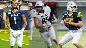 After a good conversation with <a href="/CoachB_Larson/">Bryan Larson</a> I’m very excited to receive an offer from <a href="/NAU_Football/">NAU Football</a>!! 
Thank you <a href="/CoachB_Larson/">Bryan Larson</a>! <a href="/CoachPTBarrett/">Parker Barrett</a> <a href="/CoachDixonDBs/">Travis Dixon</a> <a href="/COACHBAINES/">DeAndre Baines</a> <a href="/HamzaAbdullah21/">Hamza Abdullah</a>