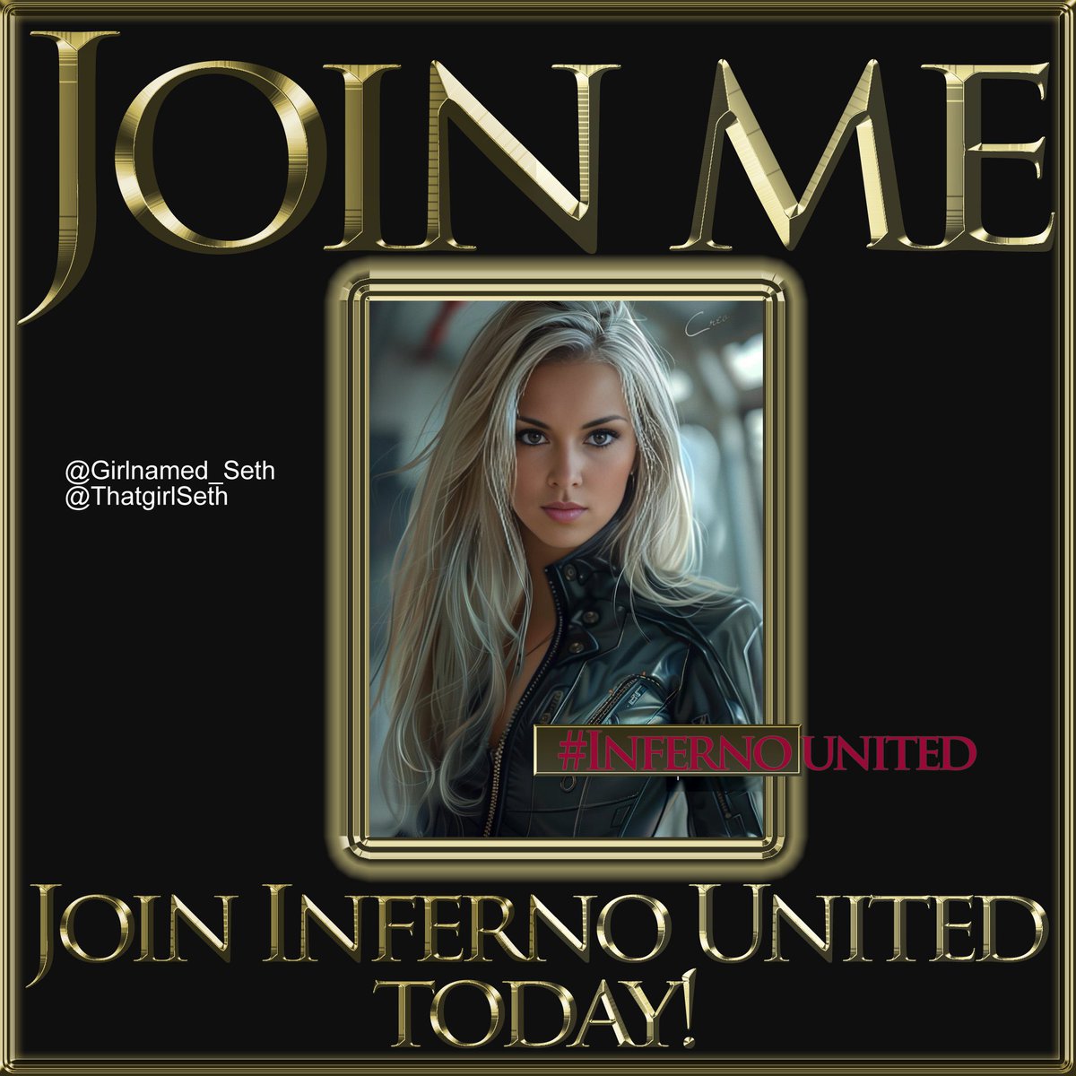 If you're a Patriot and you love America! You love Donald Trump then Join me in #InfernoUnited the number one MAGA movement on X!! DM today @girlnamed_Seth @thatgirlSeth @V_Lady2024 @j0ker937 @jimlibertarian @Niknakgirl23