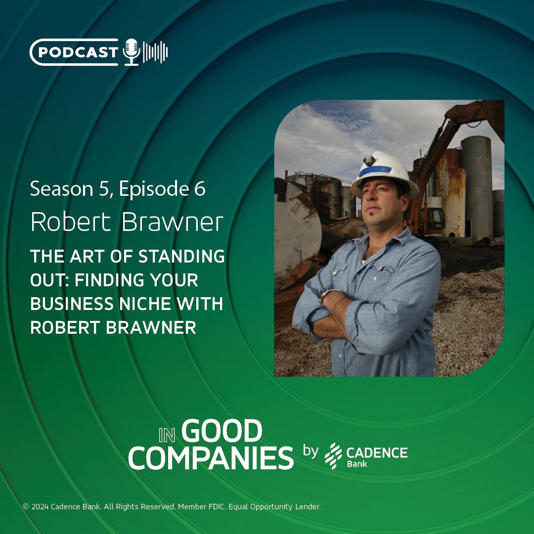 On today's episode of In Good Companies, our guest and client Robert Brawner, owner and founder of One Consulting Group, reveals how to identify a good business niche, and dig in! bit.ly/44DZnlH