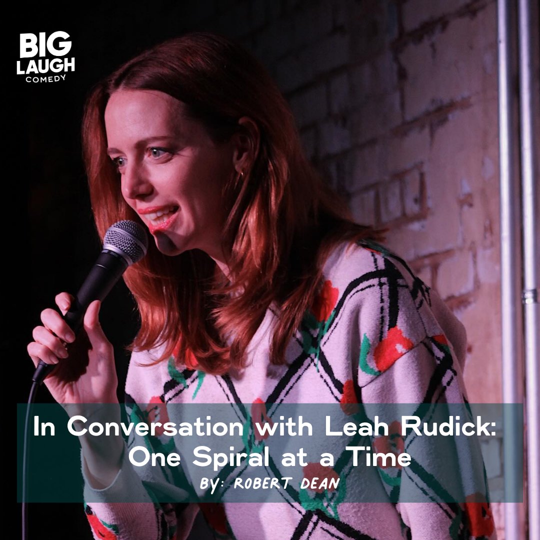 Have you caught Leah Rudick's new special yet? 👀 'Spiraling' is NOT one to miss - and you can read about Leah's climb to make it (as well as her journey with her social media character, The Dating Coach) in our new article covering all of it --> blcomedy.com/blog/in-conver…
