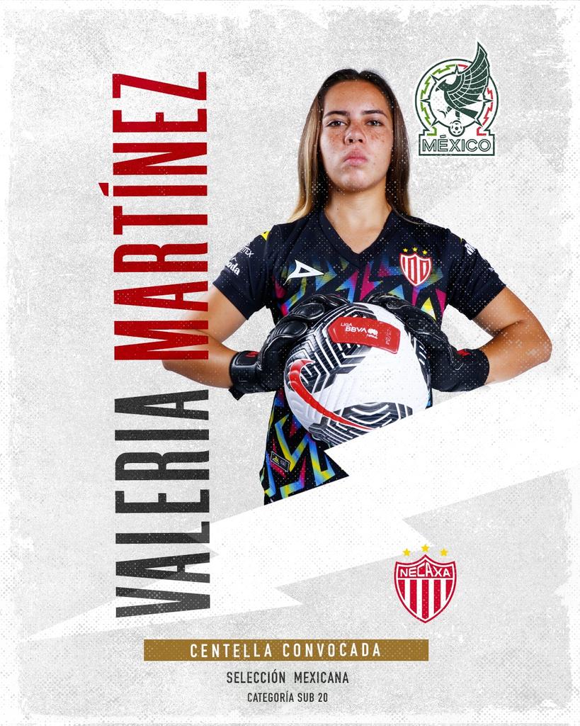 Nuestra Centella, Valeria Martínez, es parte de la convocatoria de @Miseleccionfem #Sub20, concentrando esta semana en las instalaciones de la @FMF. ¡Venga, 'Vale'! 💪 #CentellaConvocada 🇲🇽