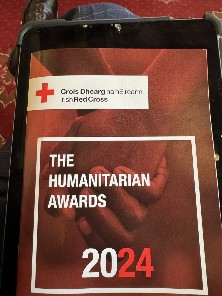 Adam king just won the “Red Cross Young Humanitarian of the year 2024” ❤️❤️❤️ #Redcross <a href="/irishredcross/">Irish Red Cross</a>