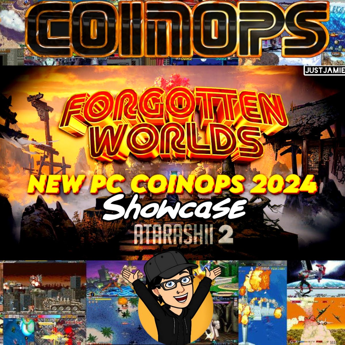 This is perhaps the best all in one (AIO) frontend emulator to date from ArcadePunks. This was released around a week back of recording this showcase video and features around 1,500 games! youtu.be/9YzFb48vSJ0?si… #coinops #forgottenworlds #frontend #emulator #justjamie