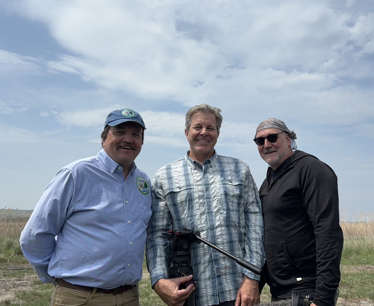Great to be back in the field doing compelling stories about the environment for PBS &amp; NBC stations.   Today- the Prairie Pothole Region in the Dakotas, the most important wetlands in North America for waterfowl. Beautiful place. #wetlands <a href="/southdakota/">Travel South Dakota</a> <a href="/NorthDakota/">North Dakota Tourism</a> <a href="/IWLA_org/">Izaak Walton League of America</a>