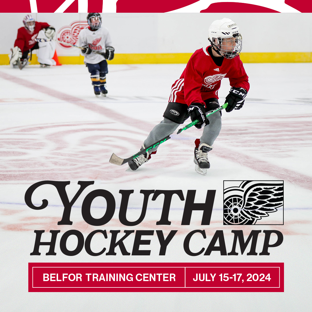 #RedWings Youth Camp is BACK!

Led by Kirk Maltby & @DeKeyser5, each camper will receive an official Red Wings Youth Camp jersey, tickets to a #RedWings game + on & off-ice training! 🙌

💻 » detroitredwings.com/yhc