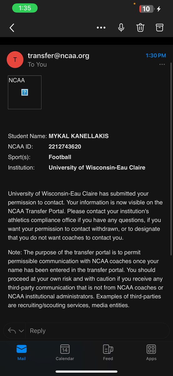 KanellakisMykal's tweet image. I am officially entering my name in the transfer portal, looking for an opportunity. 3 years of eligibility remaining. Phone Number: 224-256-3830 Email: mykalk7@gmail.com #transferportal