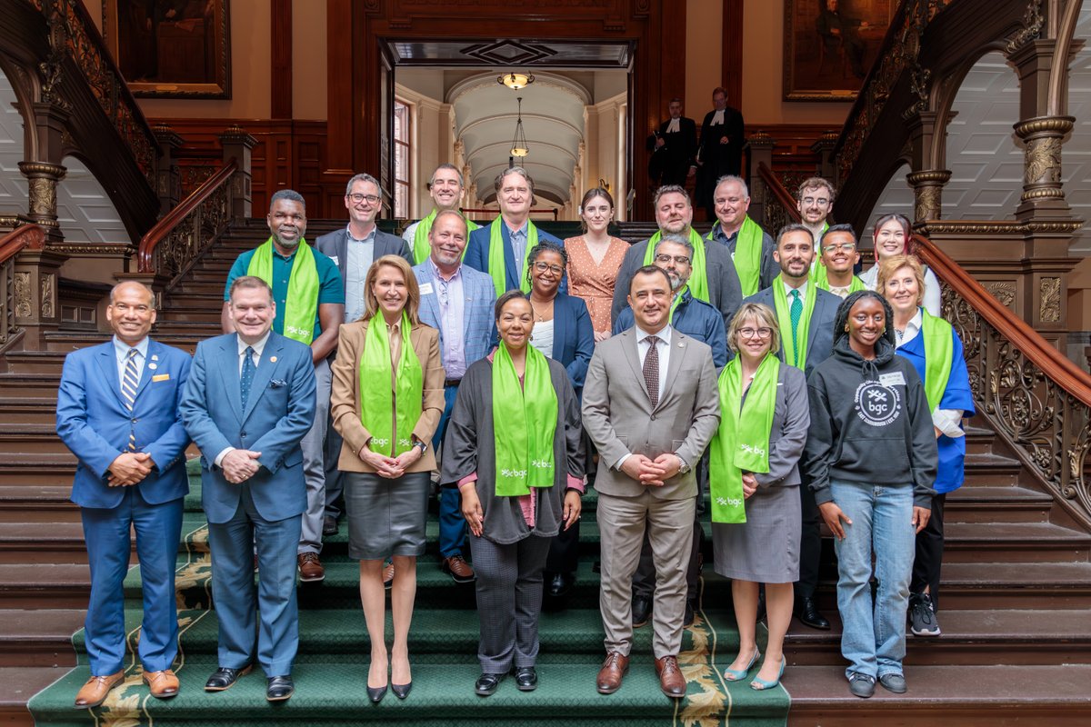 Great to join @BGCCAN today alongside my colleagues on their advocacy day. Welcome to Queen's Park, and thank you for everything you do to support children and youth.