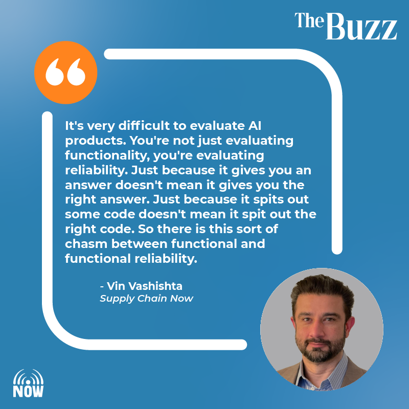 _supplychainnow's tweet image. 🎙️ Dive into the world of #supplychaintech with The Buzz! Join host @ScottWLuton and special guest co-host @v_vashishta as they unpack pioneering innovations and #expertanalysis. This episode is a must-listen!

Listen now: bit.ly/3JSydOl